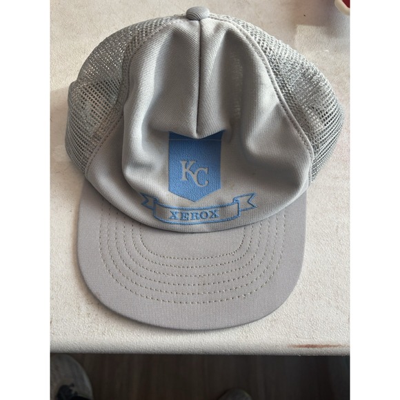 Vintage Kc Royals Xerox Trucker Cap